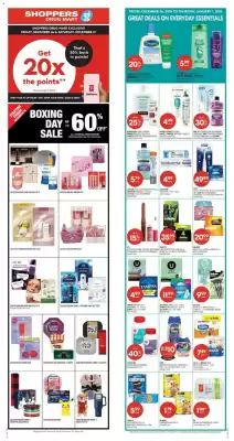 Shoppers Drug Mart flyer (valid until 1-01)