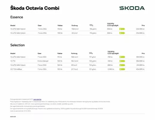 SKODA tilbudsavis (gælder indtil 25-06)