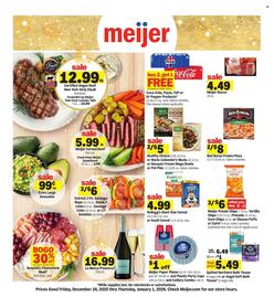 Meijer weekly ad week 52 Page 1