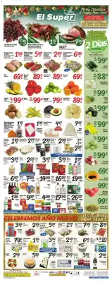 El Super weekly ad (valid until 2-01)