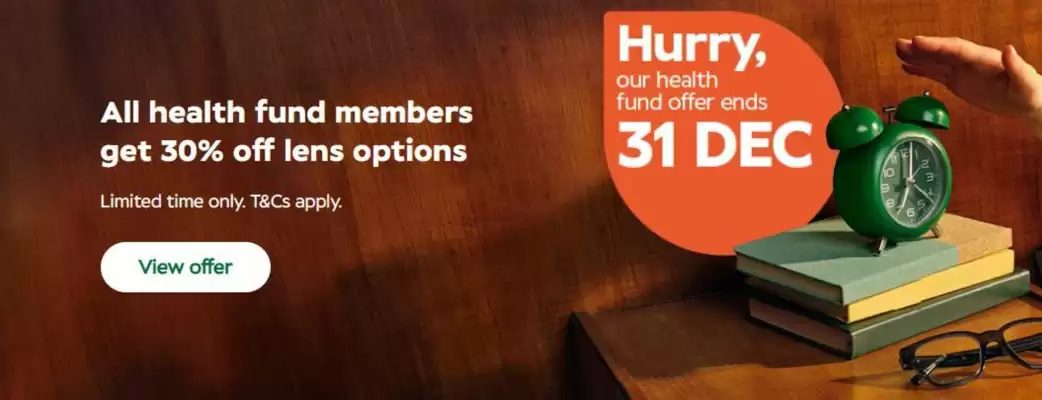 Specsavers catalogue (valid until 31-12)