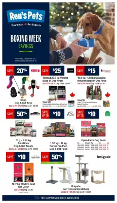 Ren’s Pets Depot flyer (valid until 31-12)