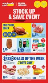 Wholesale Club flyer Page 1