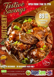 Super Save catalogue week 52 Page 1