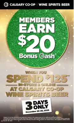 Calgary Co-op flyer (valid until 31-12)