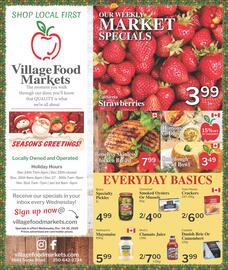 Village Food Markets flyer week 52 Page 1