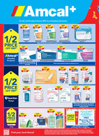 Amcal Pharmacies catalogue Page 1