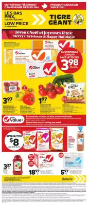 Giant Tiger flyer (valid until 1-01)