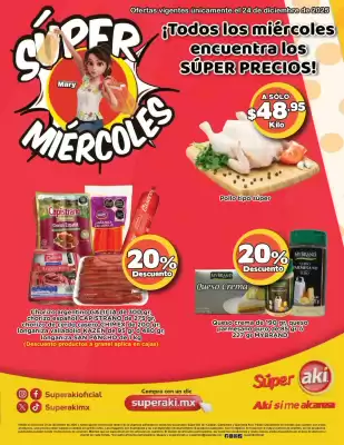 Folleto Super Aki (válido hasta 24-12)