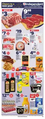 Independent Grocer flyer (valid until 2-01)