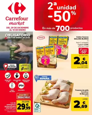 Folleto Carrefour Market (válido hasta el 14-01)