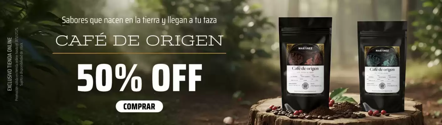 Catálogo Café Martinez (válido hasta 31-12)