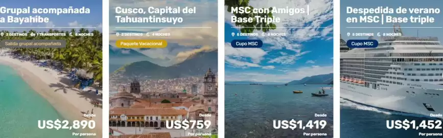 Catálogo Lozada Viajes Página 1