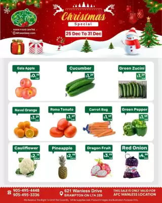 Asian Food Centre flyer (valid until 31-12)