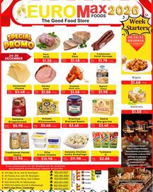 EuroMax Foods flyer week 52 Page 1