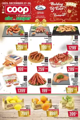 Coop akciós újság