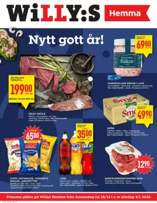 Willys Hemma reklamblad (giltig till och med 4-01)