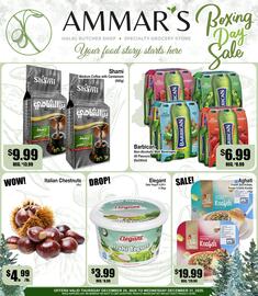 Ammar's Halal Meats flyer week 52 Page 1