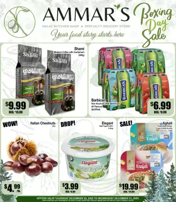 Ammar's Halal Meats flyer (valid until 31-12)