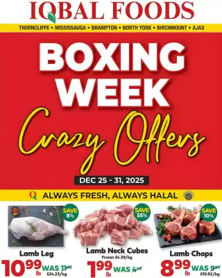 Iqbal Foods flyer (valid until 31-12)