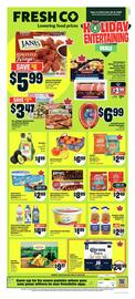 FreshCo flyer week 52 Page 1