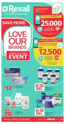 Rexall flyer (valid until 2-01)
