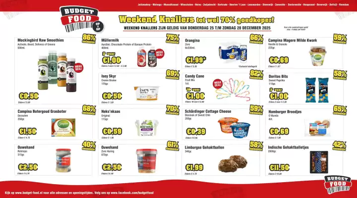 Budget Food folder (geldig t/m 28-12)