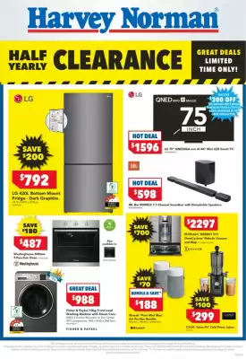 Harvey Norman catalogue (valid until 31-12)