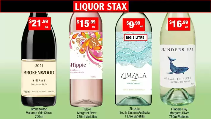 Liquor Stax catalogue (valid until 31-12)