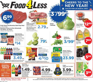 Food 4 Less weekly ad week 52 Page 1