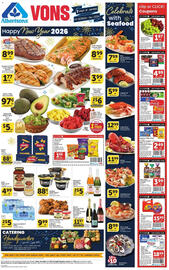 Vons weekly ad week 52 Page 1