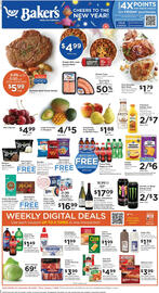 Baker's weekly ad week 52 Page 1