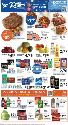 Dillons weekly ad (valid until 1-01)