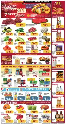 Cardenas weekly ad (valid until 1-01)