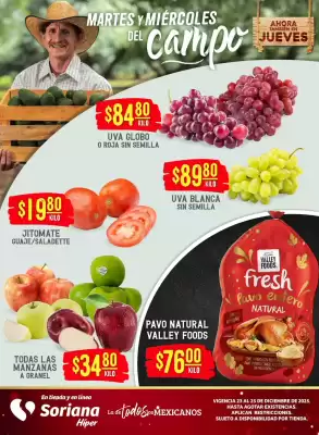 Folleto Soriana Híper (válido hasta 25-12)