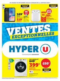 Catalogue Hyper U | Ventes exceptionnelles page 1