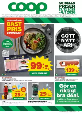 Coop Konsum reklamblad (giltig till och med 4-01)