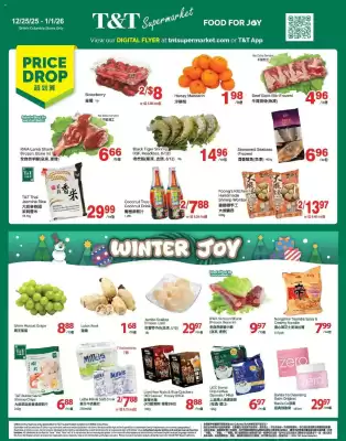 T&T Supermarket flyer (valid until 2-01)