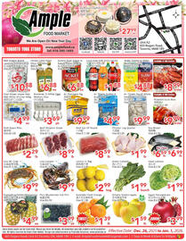 Ample Food Market flyer week 52 Page 1