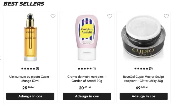 Magazine Cupio (valid până la 7-01)