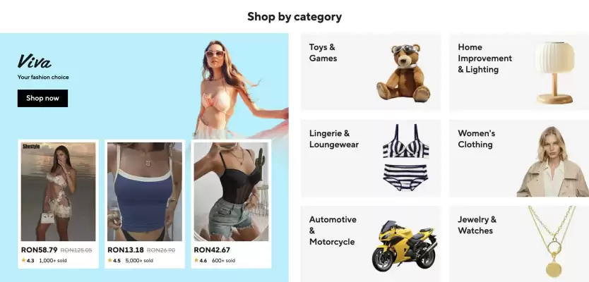 Catalog AliExpress (valid până la 7-01)