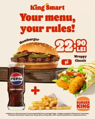 Magazine Burger King (valid până la 30-12)