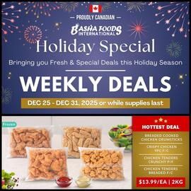 Basha Foods flyer week 52 Page 1