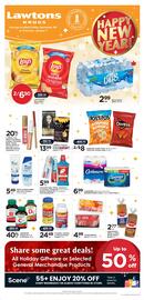 Lawtons Drugs flyer week 52 Page 1