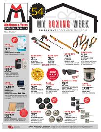 McMunn & Yates Building Supplies flyer week 52 Page 1