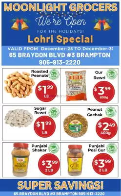 Moonlight Grocers flyer (valid until 31-12)