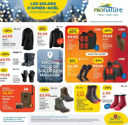 Pronature flyer (valid until 1-01)