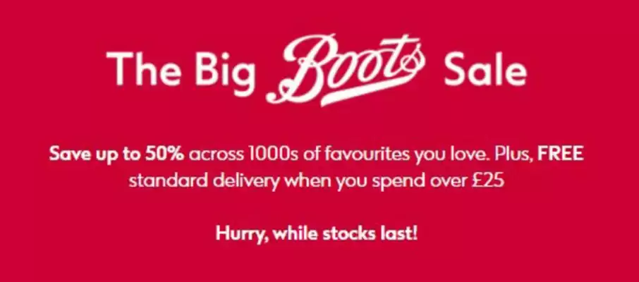 Boots catalogue (valid until 3-01)