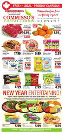Commisso's Fresh Foods flyer week 52 Page 1