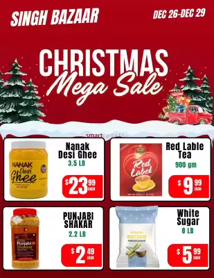 Singh Bazaar flyer (valid until 29-12)